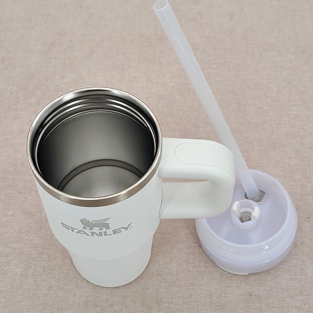 Stanley 14 oz Stainless Steel H2.0 Flowstate Quencher Tumbler White - Picture 6 of 7